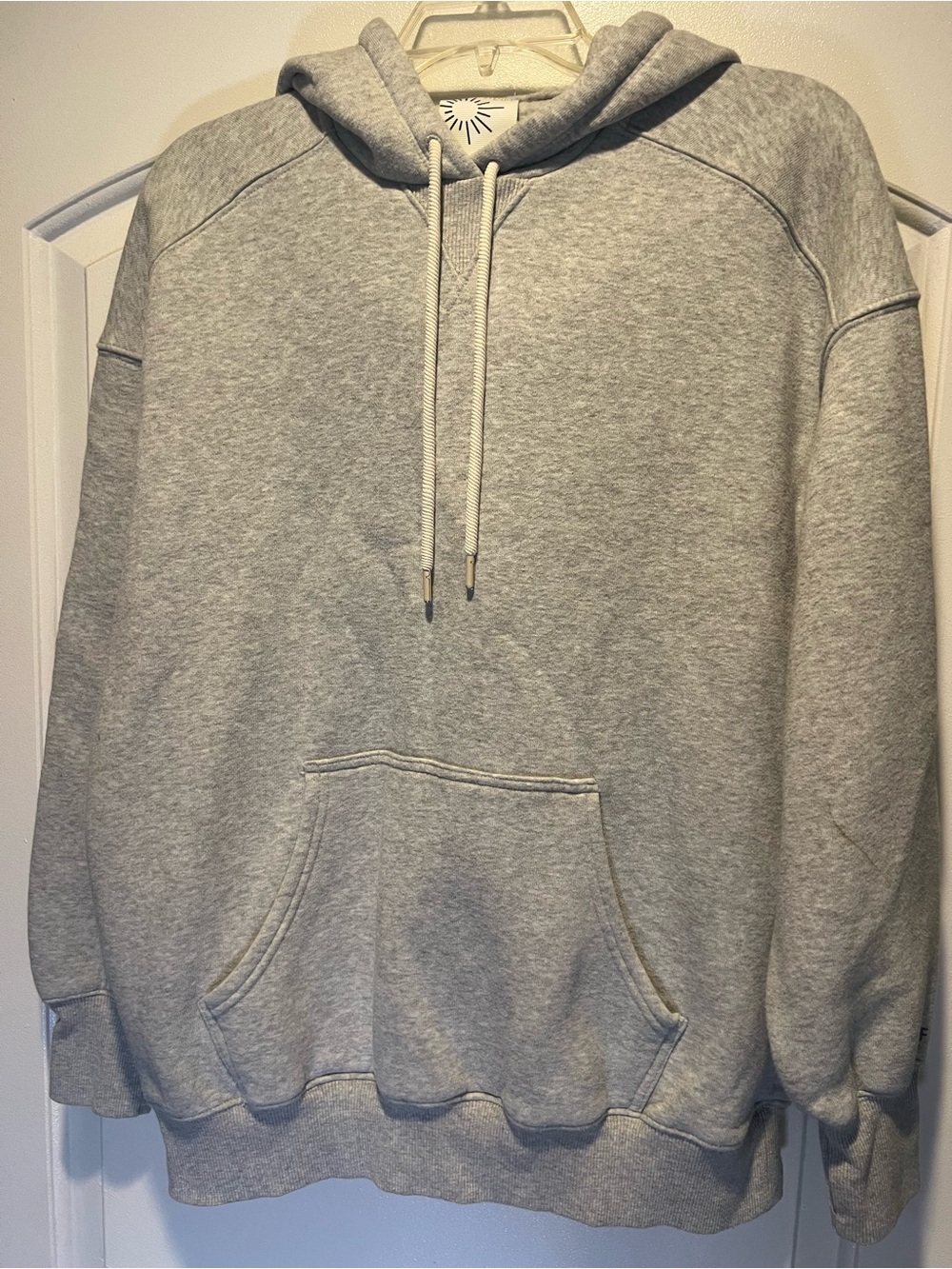 aerie Gray Pullover Hoodie Sweatshirt